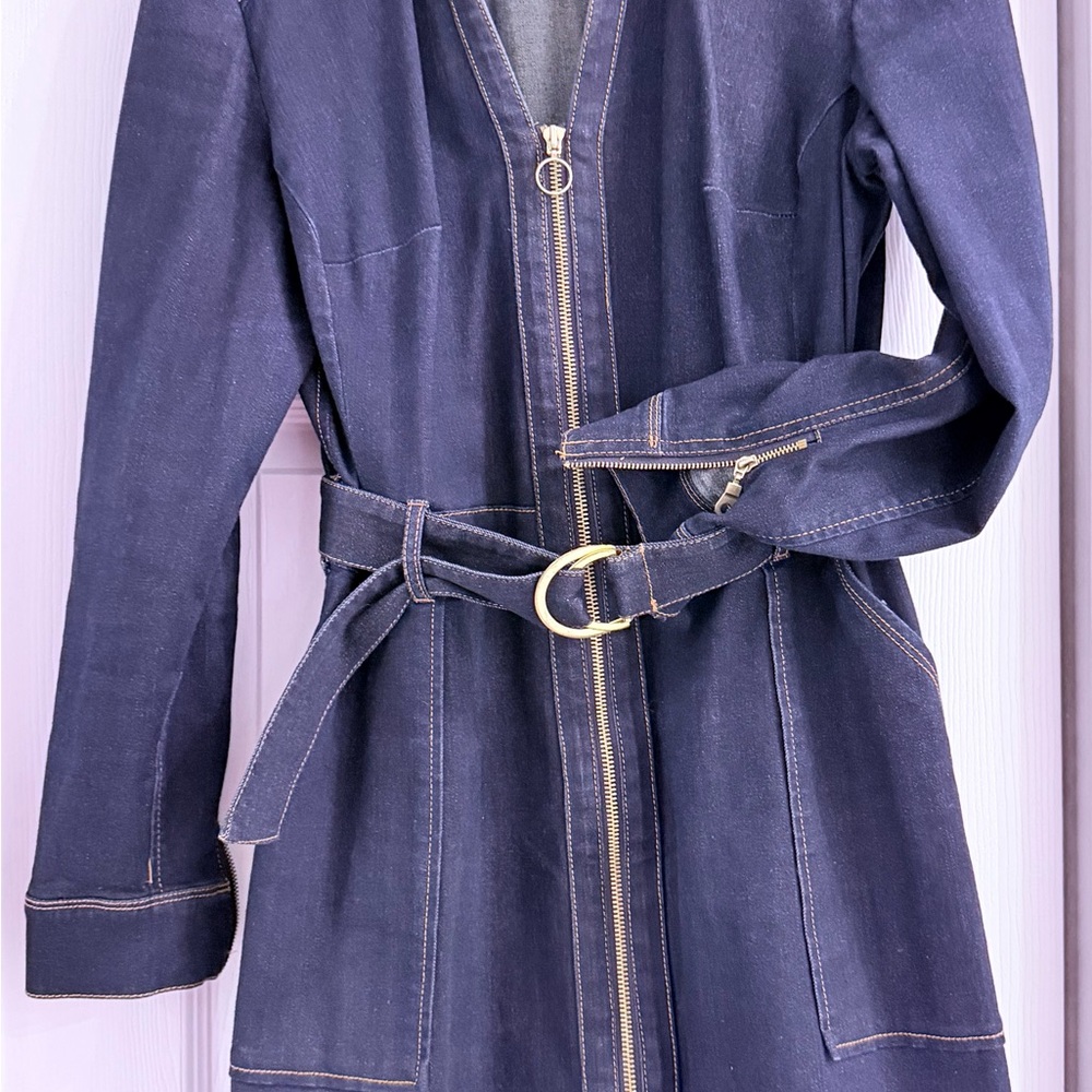 Macys Inc denim dress size 14 - Picture 4 of 8